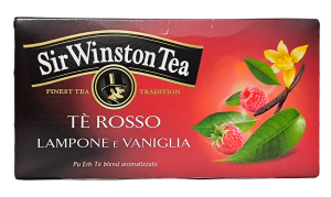 SIR WINSTON TEA CZERWONA HERBATA MALINA Z WANILIĄ