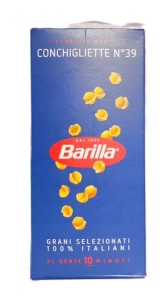 BARILLA CONCHIGLIETTE N39 500G WŁOSKI MAKARON MUSZELKI MAŁE