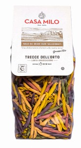 CASA MILO kolorowy skręcany włoski makaron 500 g