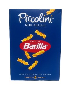 BARILLA PICCOLINI FUSILLI 500G MAKARON DLA DZIECI ŚWIDERKI