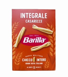 BARILLA INTEGRALE CASARECCE 500G SKRĘCONE RURKI PEŁNOZIARNISTY WŁOSKI MAKARON