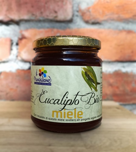 IL PUNGIGLIONE MIÓD BIO EUKALIPTUSOWY 400G WŁOSKI MIÓD EKOLOGICZNY