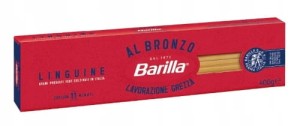 Makaron Barilla Al Bronzo Spaghetti Linguine 400 g 100% włoska mąka