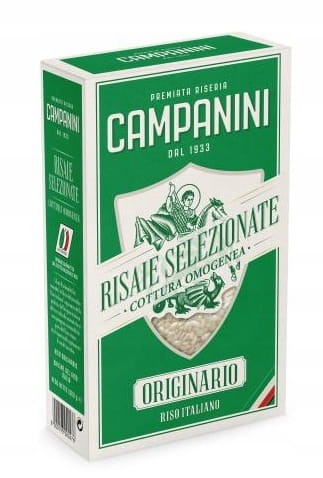 CAMPANINI RISO ORIGINARIO włoski ryż do risotto 1 kg