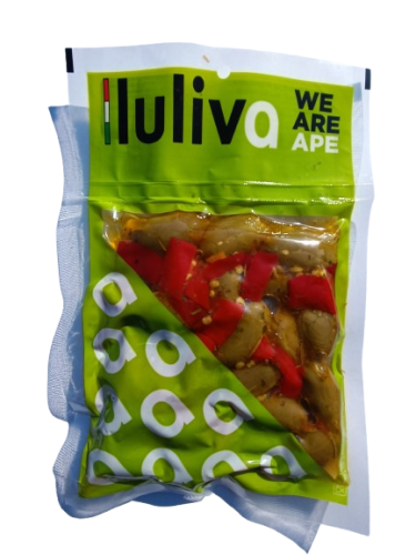 LULIVA Oliwki zielone z pestkami calabrese 200g