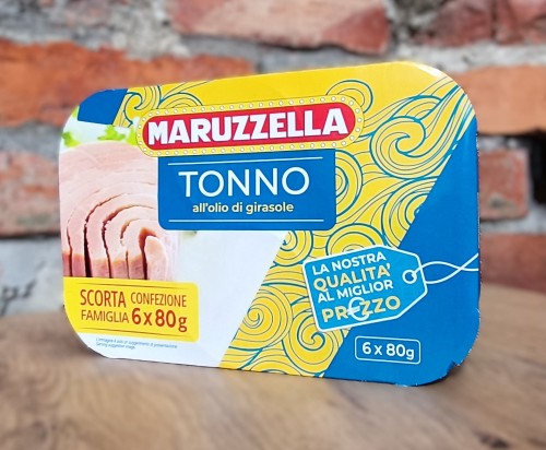 MARUZZELLA Tonno all'olio di girasole 6 x80g