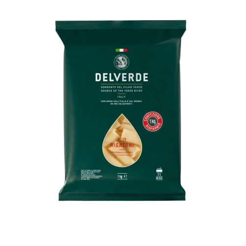 DELVERDE RIGATONI N19 1 KG WŁOSKI MAKARON