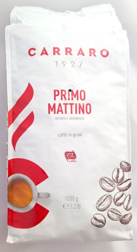 KAWA CARRARO PRIMO MATTINO ZIARNISTA WŁOSKA 1 KG.jpg