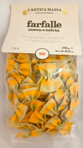 L'ANTICA MADIA FARFALLE WŁOSKIE MAKARON WSTĄŻKI Z DYNIOWE 250 G.jpg