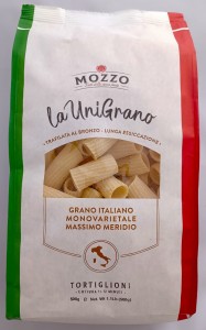 MOZZO UNIGRANO TORTIGLIONI MAKARON WŁOSKI DUŻE RURKI GR 500