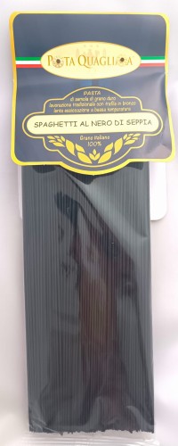 PASTA QUAGLIARA TAGLILINI SEPPIA WŁOSKI MAKARON SPAGHETTI SEPIA .jpg