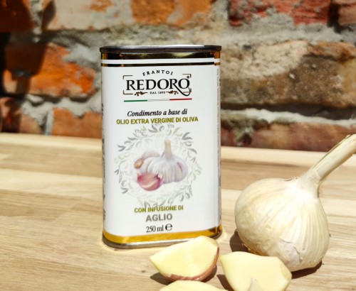 REDORO OLIWA SMAKOWA CZOSNEK 250 ML RAMODIOLIVO.PL 1.jpg
