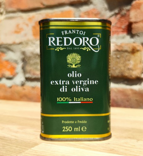 REDORO OLIVA EXTRA VERGINE 100% WŁOSKA 250 ML PUSZKA RAMODIOLIVO.PL 2.jpg