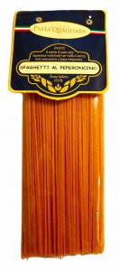 PASTA QUAGLIARA SPAGHETTI AL PEPERONCINO 0,5 KG MAKARON PAPRYWKOWY